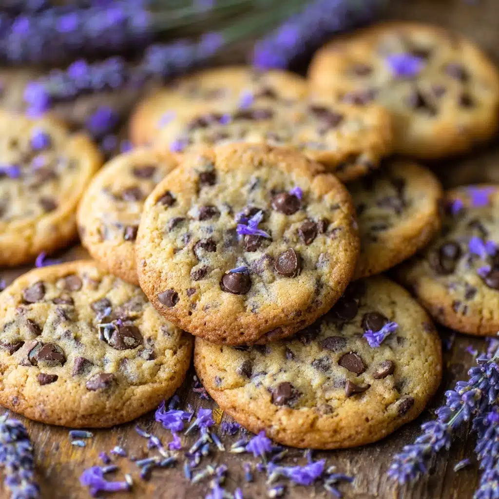 Lavender Chocolate Chip Cookies Recipe - Recipe Image