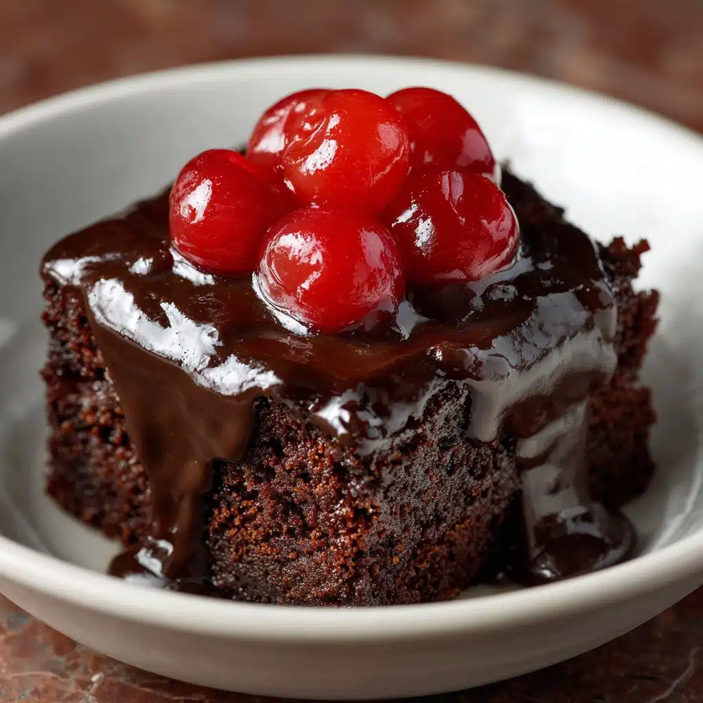 Chocolate Cherry Dump Cake Recipe - Recipe Image