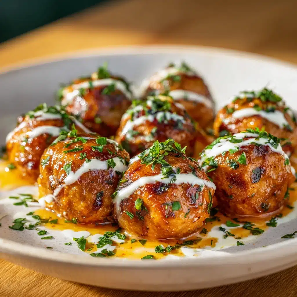 Buffalo Chicken Meatballs Recipe - Recipe Image