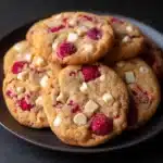 Raspberry and White Chocolate Cookies Recipe
