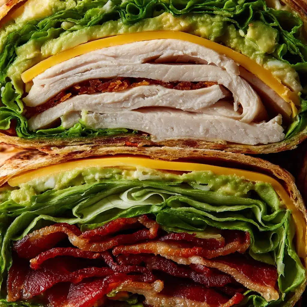 Turkey Ranch Club Wraps Recipe