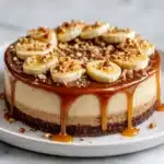 Banana Caramel Nut Cheesecake Recipe
