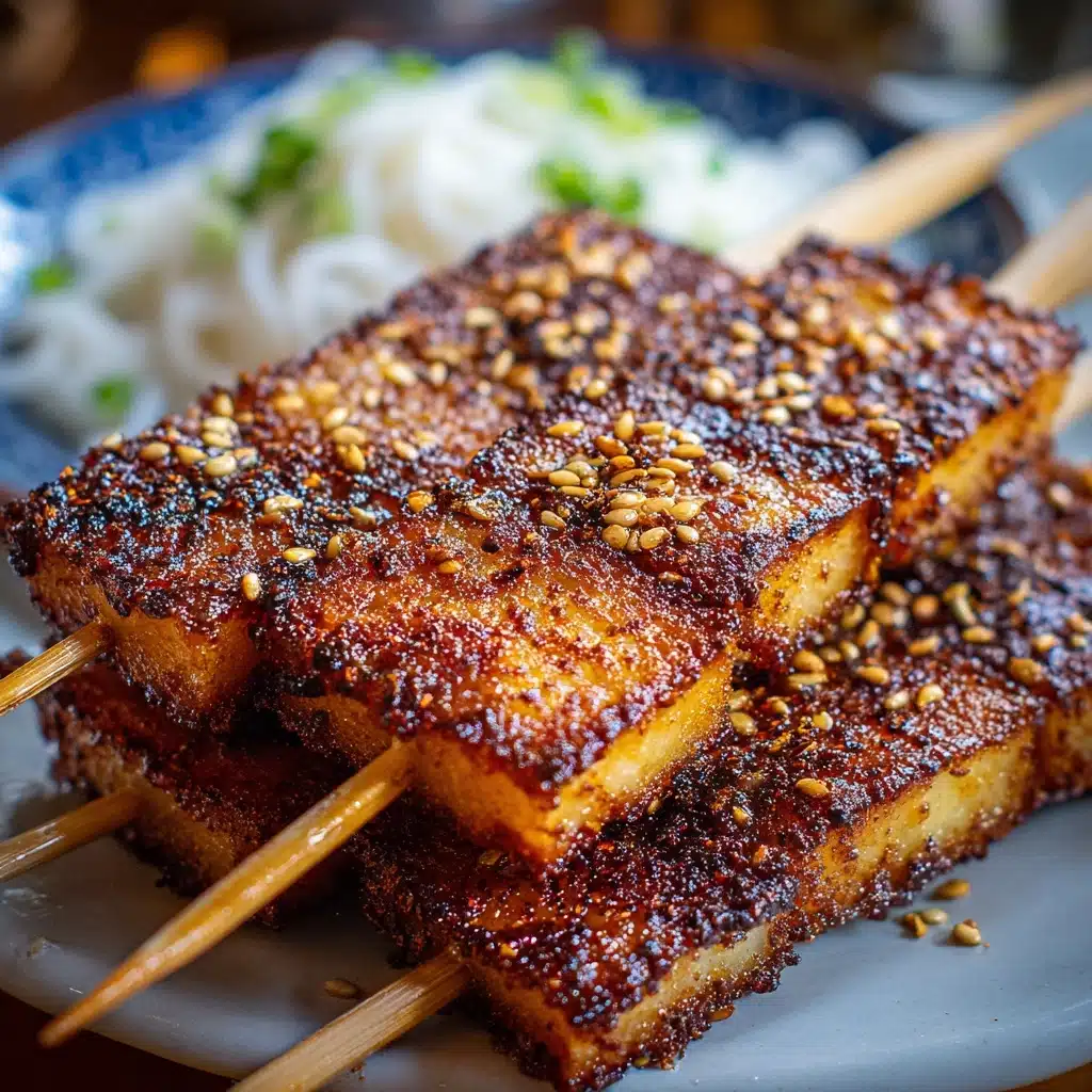 Tteokkochi (Korean Rice Cake Skewers) Recipe - Recipe Image