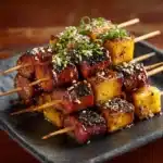Sotteok Sotteok (Rice Cake and Sausage Skewers) Recipe