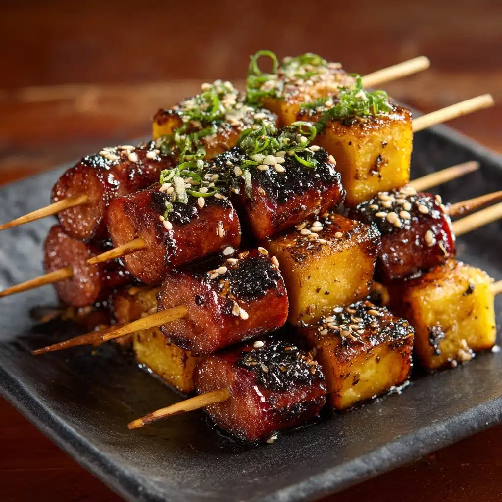 Sotteok Sotteok (Rice Cake and Sausage Skewers) Recipe