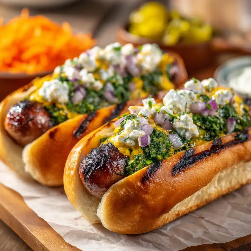 Mardi Gras Beef Sausage Sandwiches Recipe