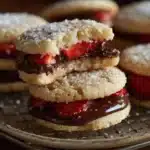 Chocolate-Stuffed Strawberry Sugar Cookies Recipe