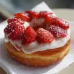 Strawberry Vanilla Bean Cronut Recipe
