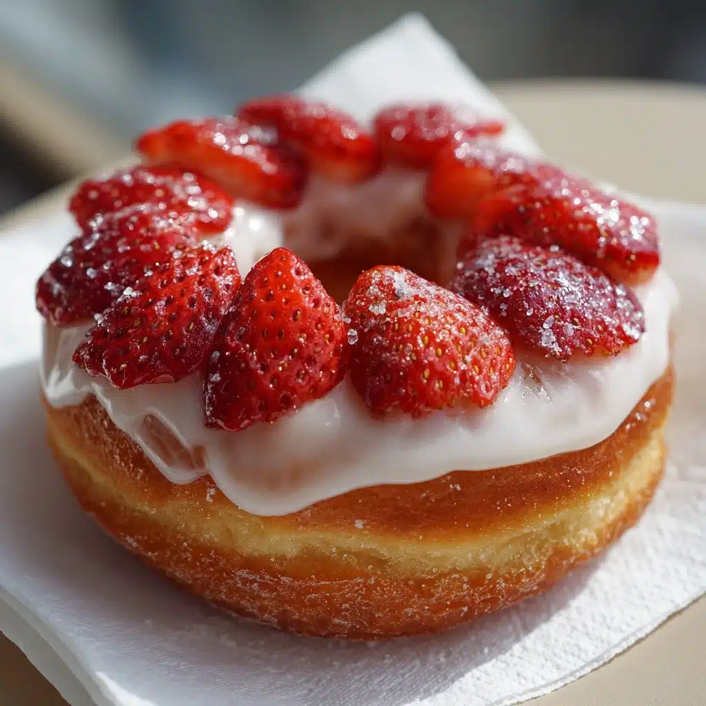 Strawberry Vanilla Bean Cronut Recipe