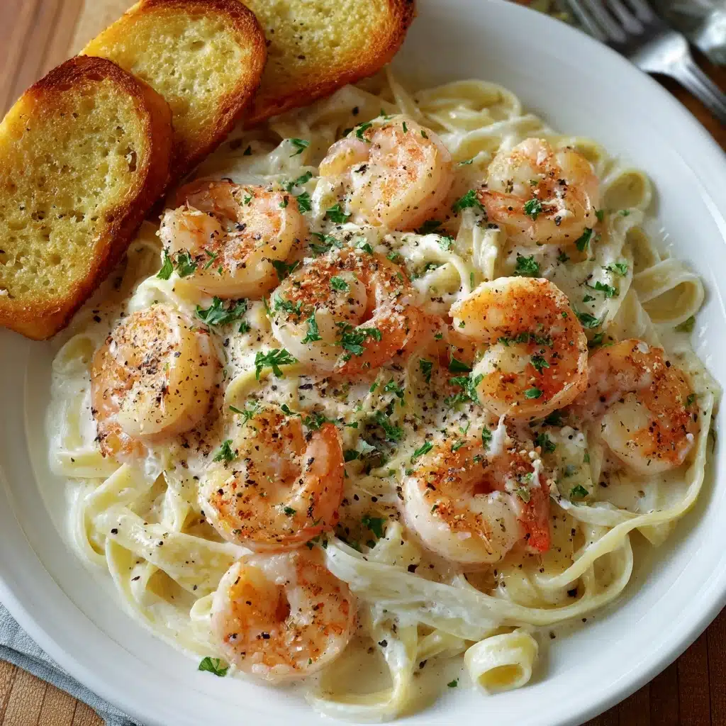 Fettuccine Alfredo with Shrimp Recipe