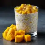 Mango Coconut Overnight Oats Recipe