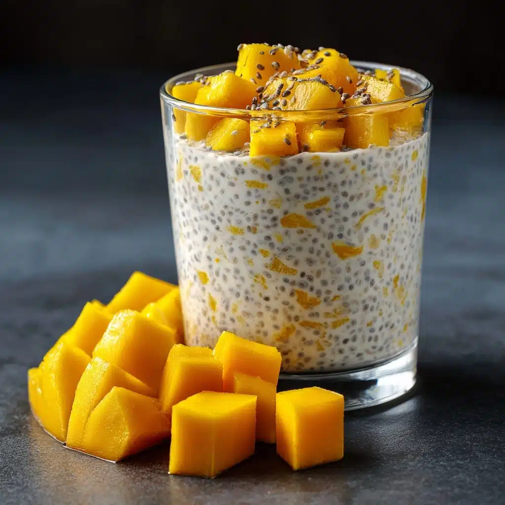 Mango Coconut Overnight Oats Recipe