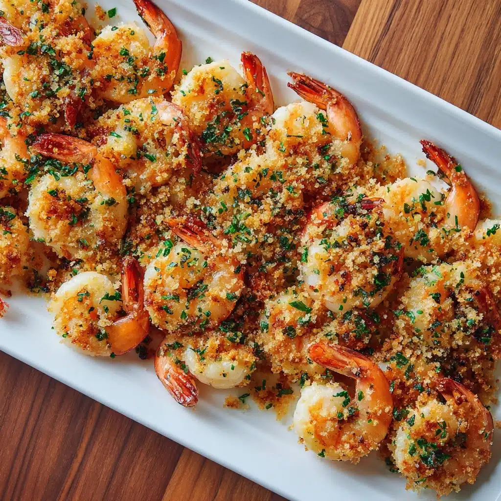 Garlic Parmesan Roasted Shrimp Recipe - Recipe Image
