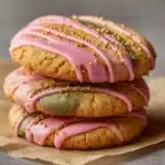 Marble Matcha Strawberry Cookies Recipe