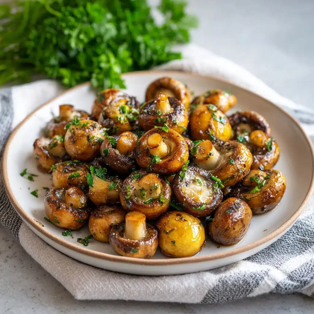 Air Fryer Mushrooms Recipe - Recipe Image