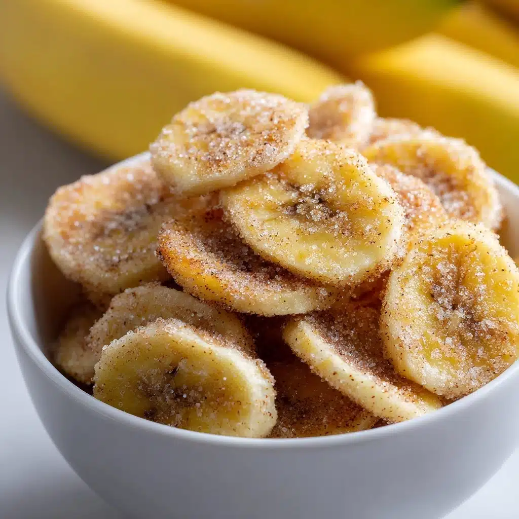 Cinnamon Sugar Banana Chips Recipe