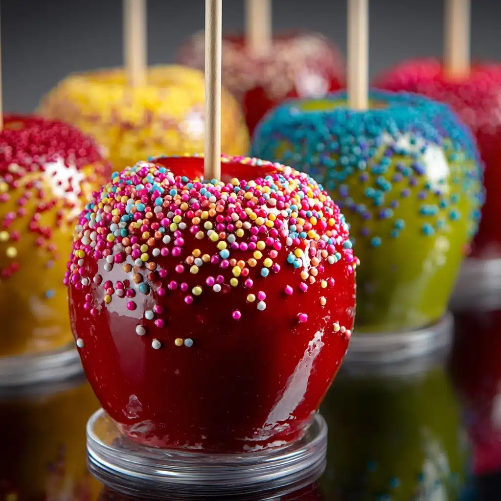 Jolly Rancher Candy Apples Recipe - Recipe Image