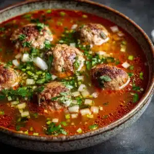 Albondigas Soup (Mexican Meatball Soup) Recipe