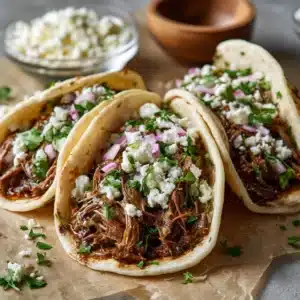 Slow Cooker BBQ Beef Brisket Tacos Recipe