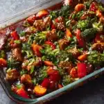 Teriyaki Chicken & Stir Fry Casserole Recipe