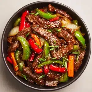 Easy Chinese Pepper Steak Recipe