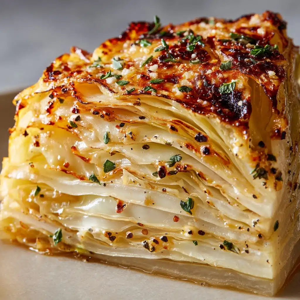 Garlic-Parmesan Melting Cabbage Recipe