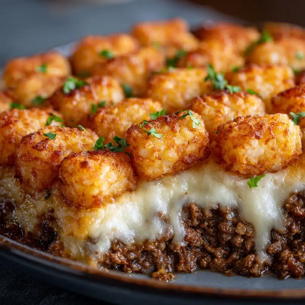 Shepherd’s Pie Tater Tot Casserole Recipe - Recipe Image