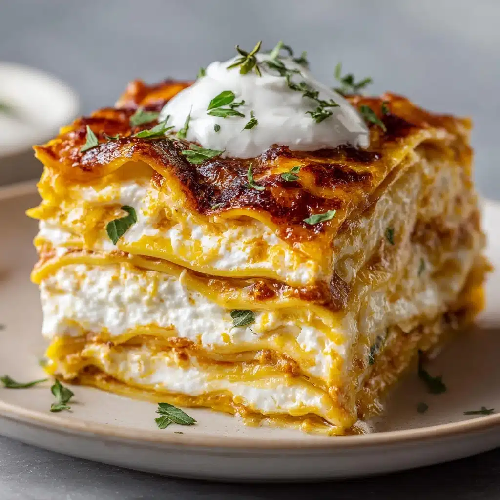 Buffalo Chicken Lasagna with a Ranch Twist Recipe - Recipe Image
