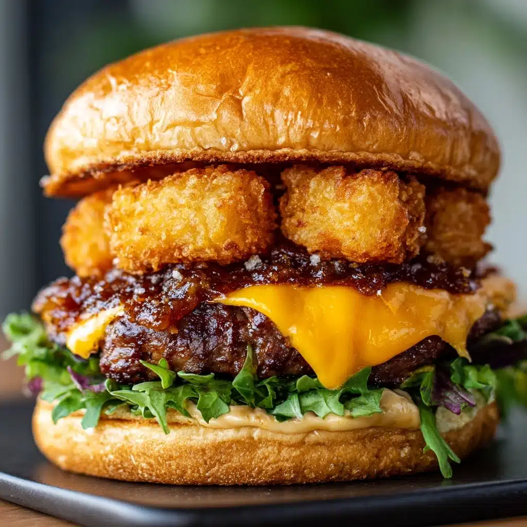 Mini Tater Tot Cheeseburgers Recipe