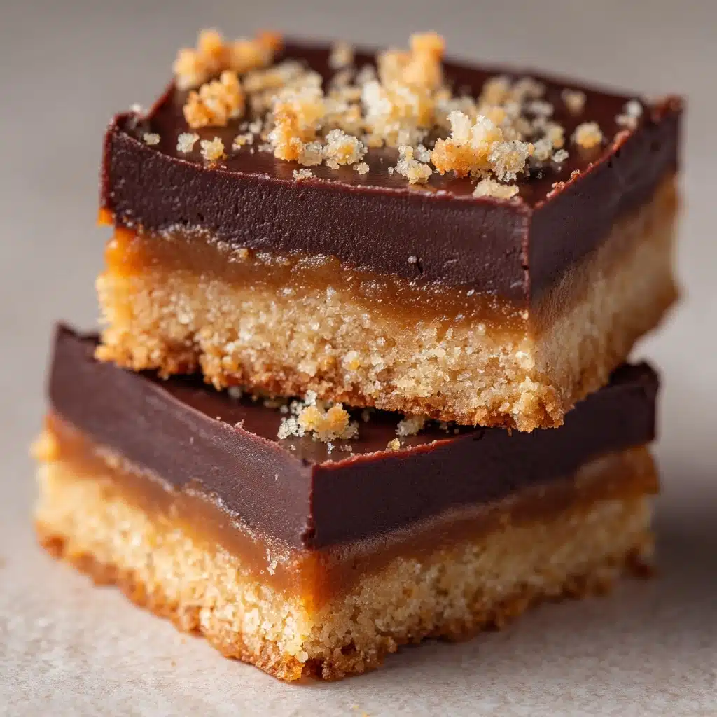 No-Bake Shortbread Fudge Slice Recipe