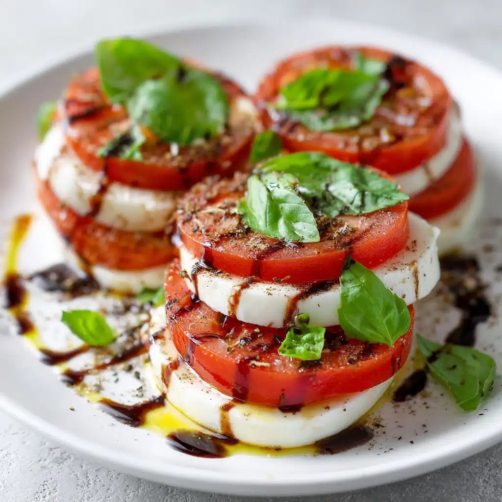 Caprese Salad with Balsamic Glaze Recipe - Recipe Image