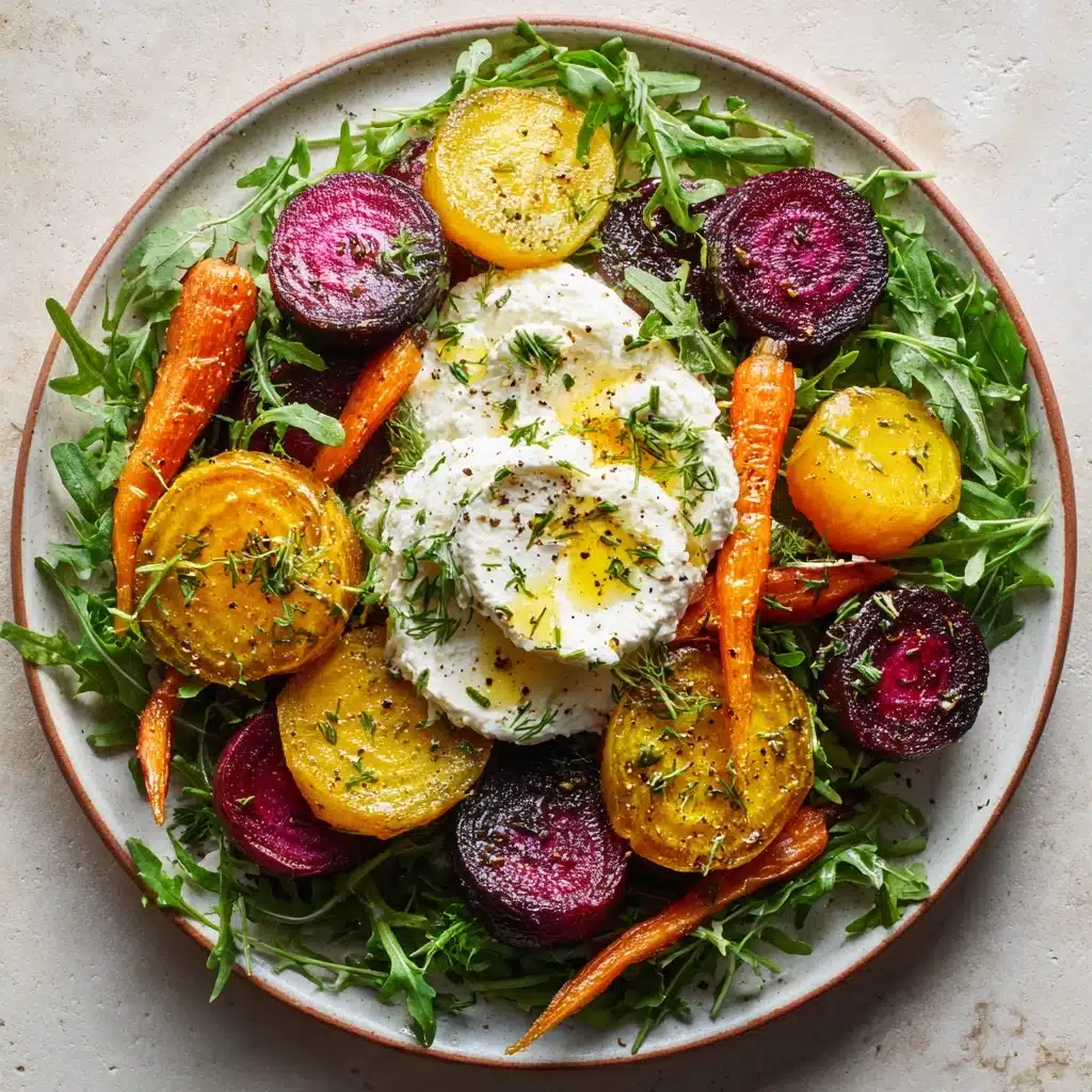 Grilled Sweet Potato & Burrata Salad with Cranberry Pepita Pesto Recipe - Recipe Image