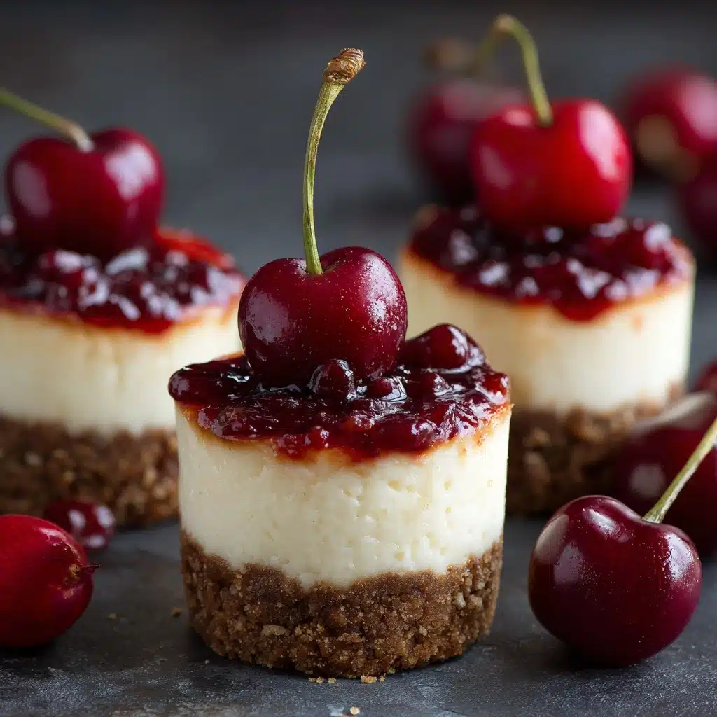 Mini Cherry Cheesecake Bites Recipe