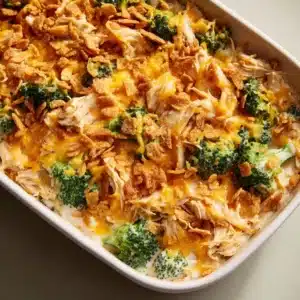 Easy Cheesy Chicken and Broccoli Casserole Recipe