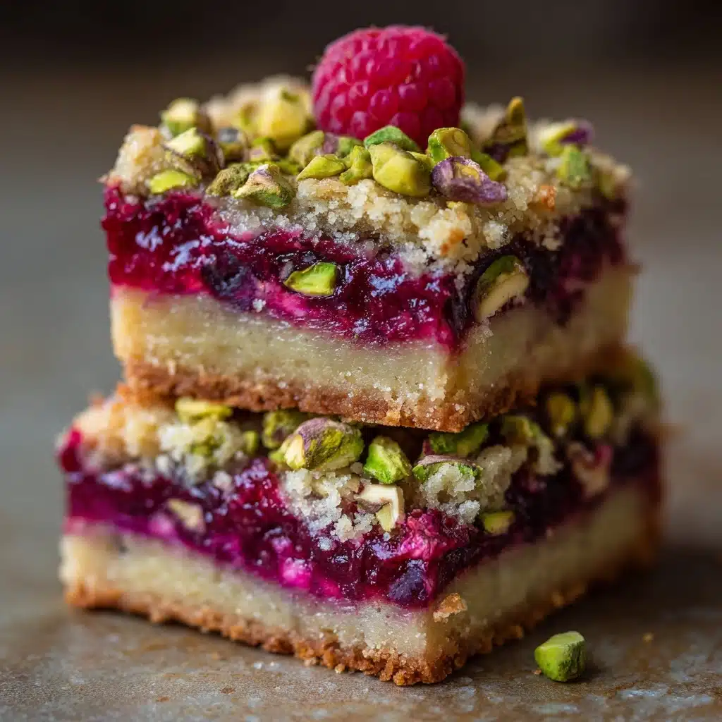 Pistachio Shortbread Bars Recipe - Recipe Image