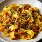 Italian Drunken Noodles Recipe