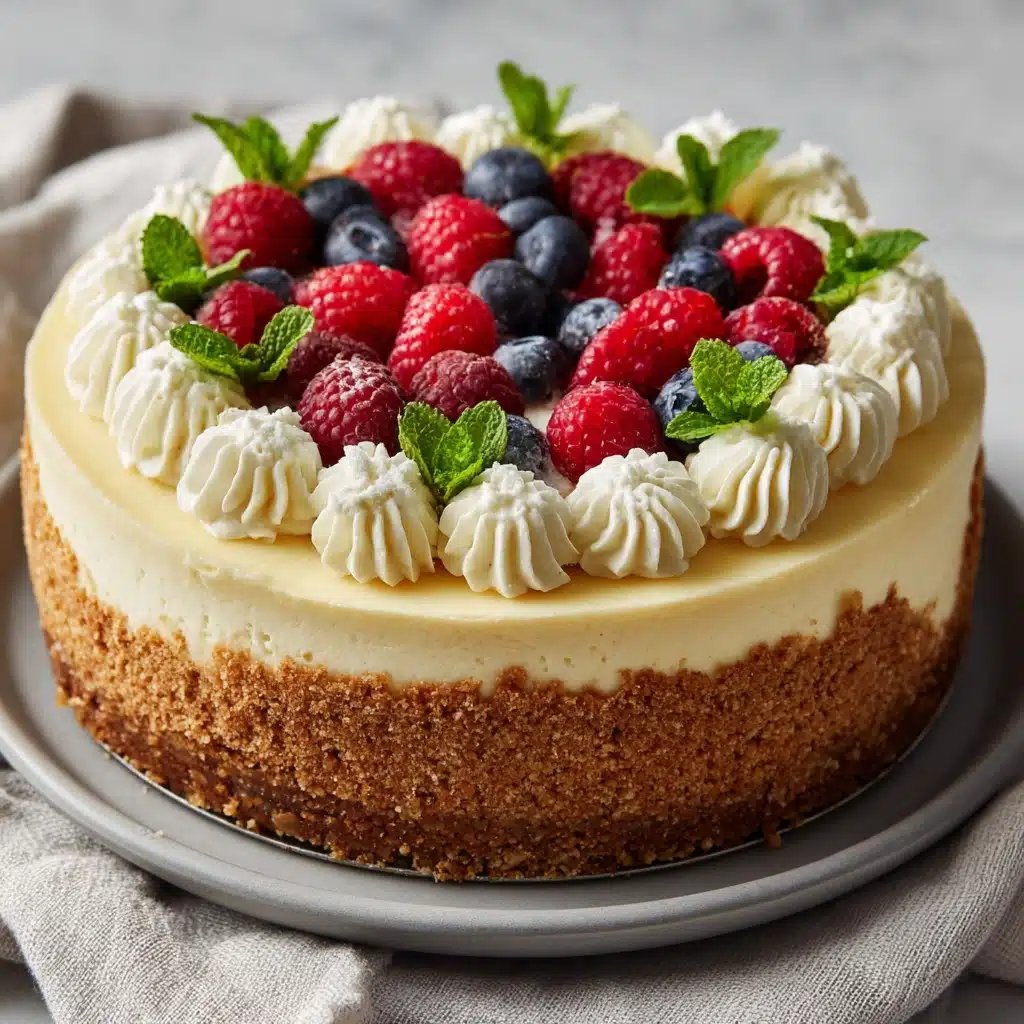 The Best Easy Cheesecake Recipe - Recipe Image