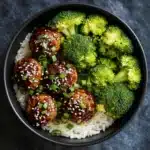 Asian Chicken Meatballs Recipe