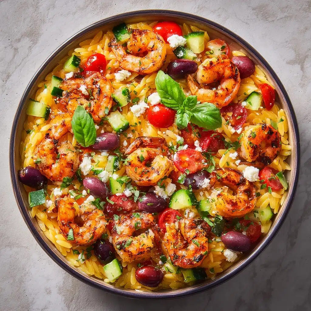Shrimp Orzo Feta Recipe