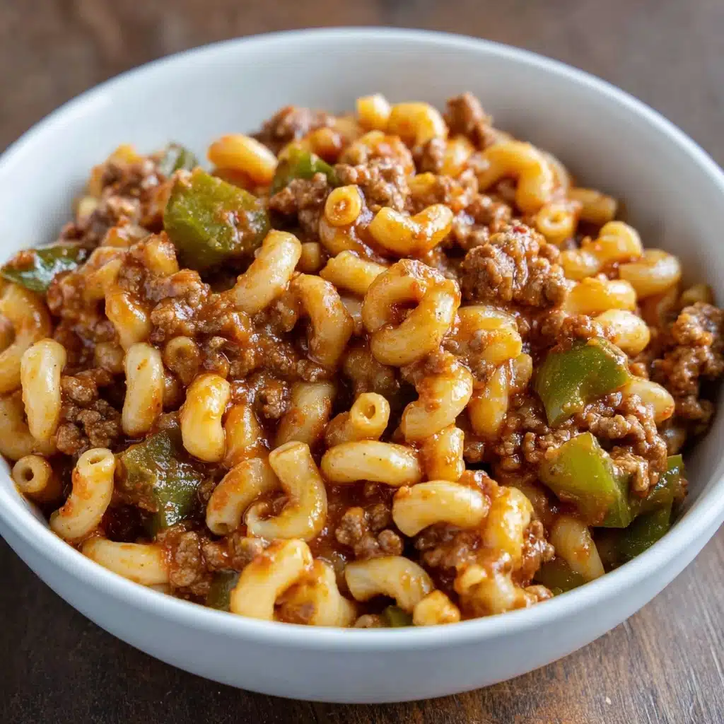 One-Pot Macaroni and Beef Recipe - Recipe Image
