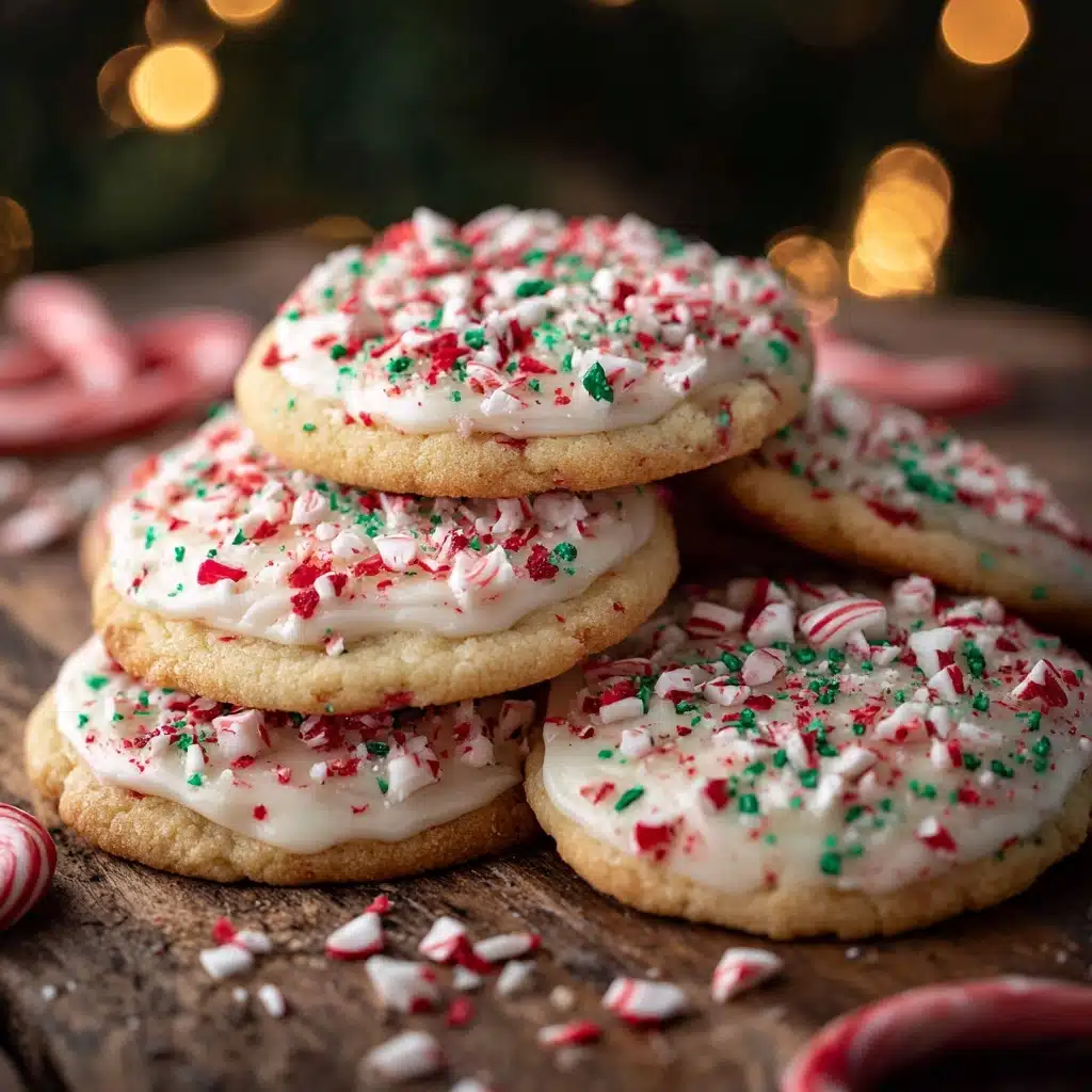Peppermint Meltaway Cookies Recipe - Recipe Image