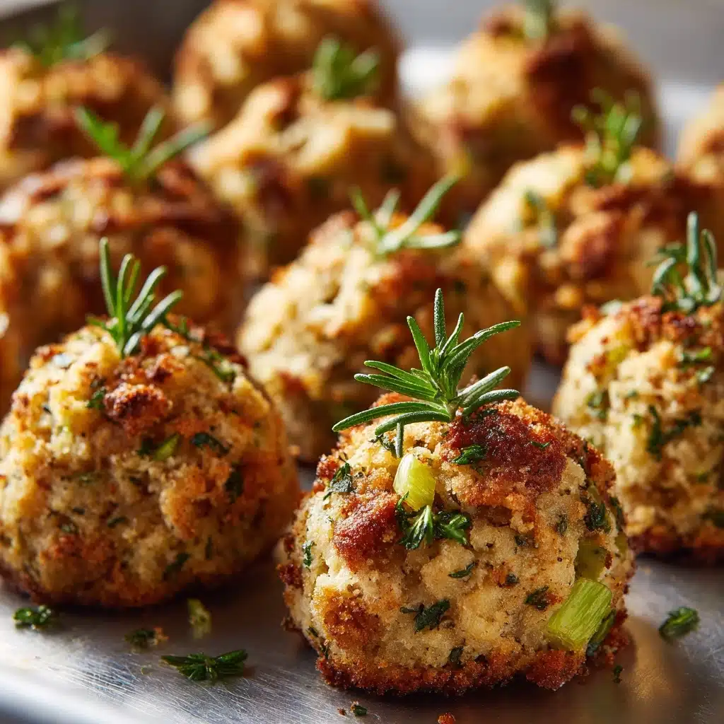 Turkey Stuffing Balls Recipe