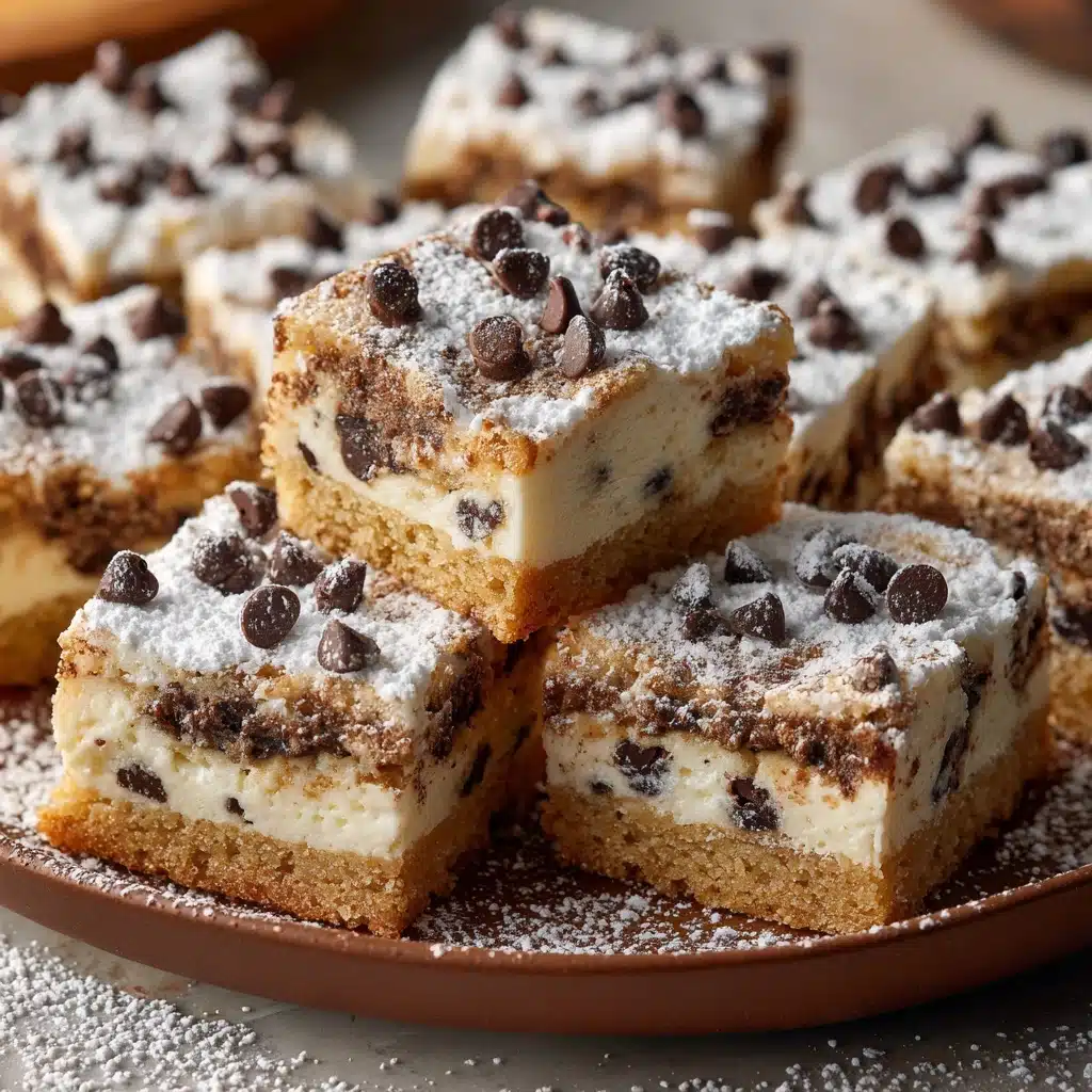 Cannoli Cheesecake Bars Recipe - Recipe Image