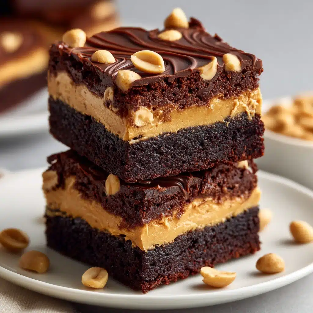 Peanut Butter Stuffed Brownies Recipe
