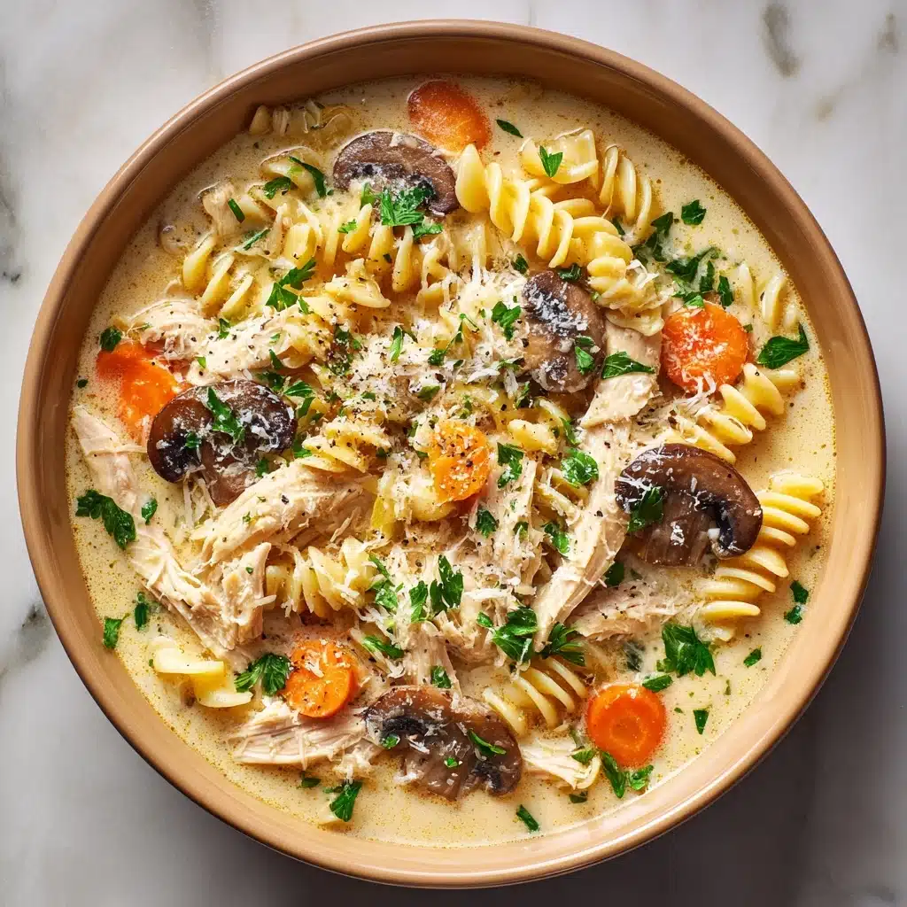 Chicken Tetrazzini Soup Recipe