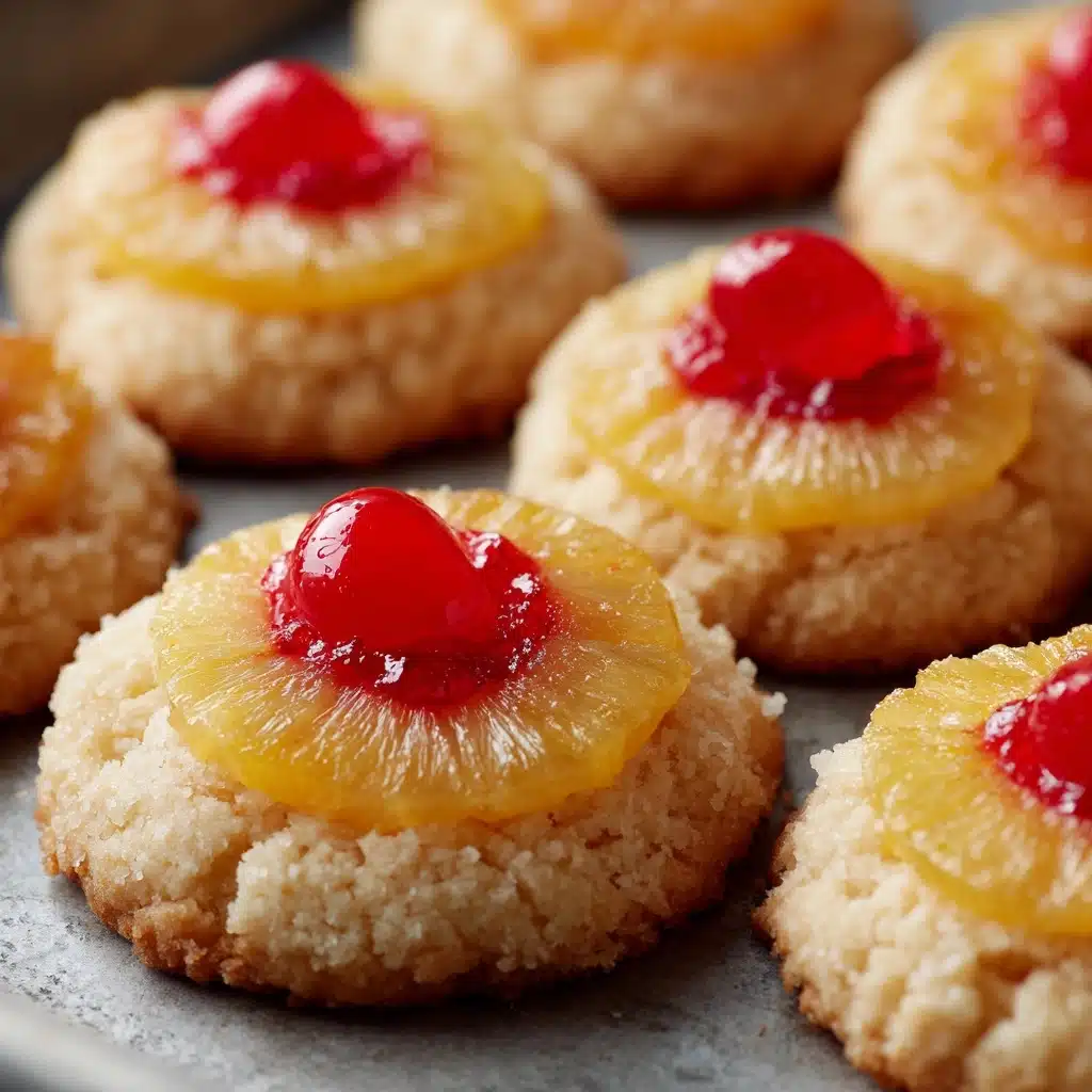 Pineapple Upside Sugar Cookies Recipe - Recipe Image