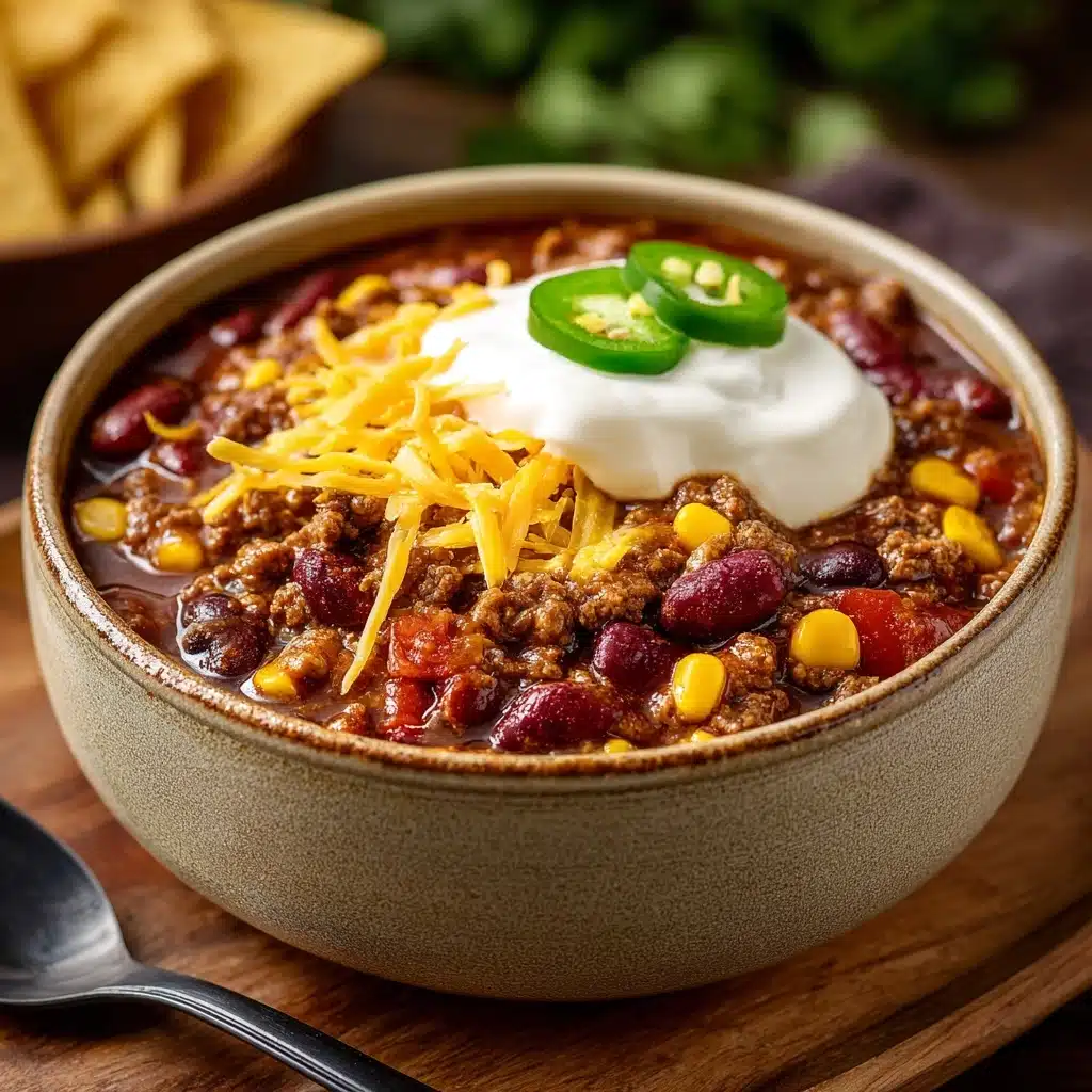 Quick & Easy Stovetop Chili Recipe - Recipe Image