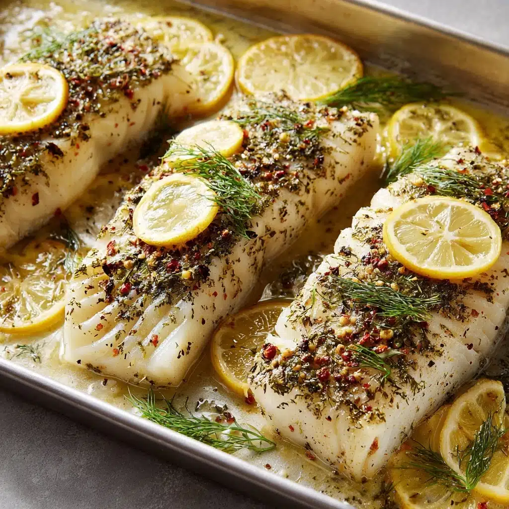 Lemony Steamed Fish Recipe - Recipe Image