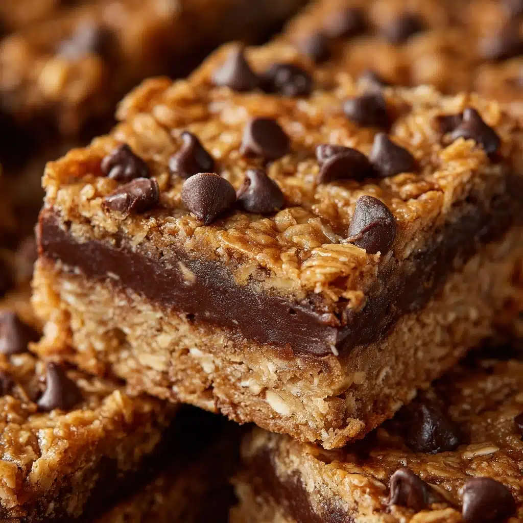 Healthy Chocolate Chip Oat Bars Recipe