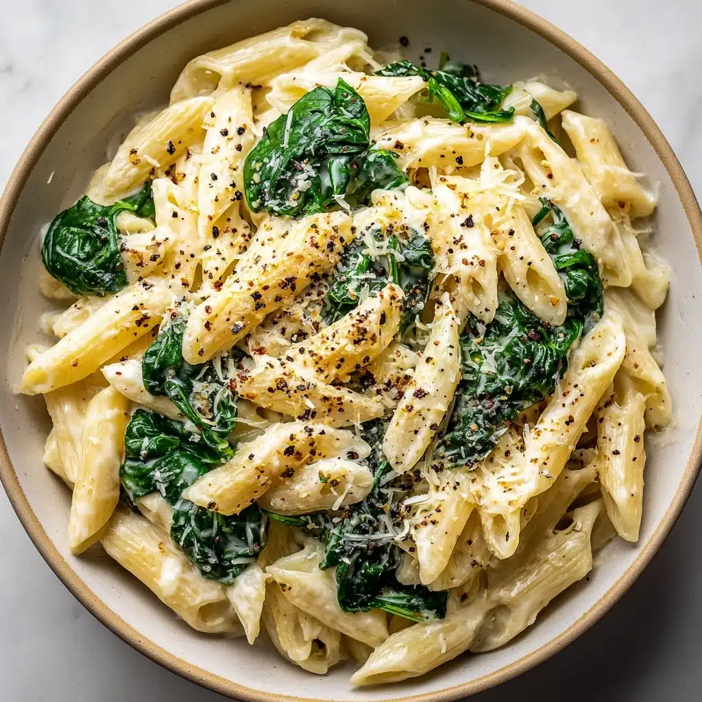 Pasta with Spinach Recipe - Recipe Image